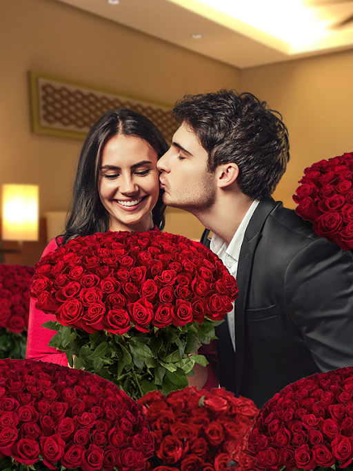 1000 rosas- 1000 tallos de rosa roja