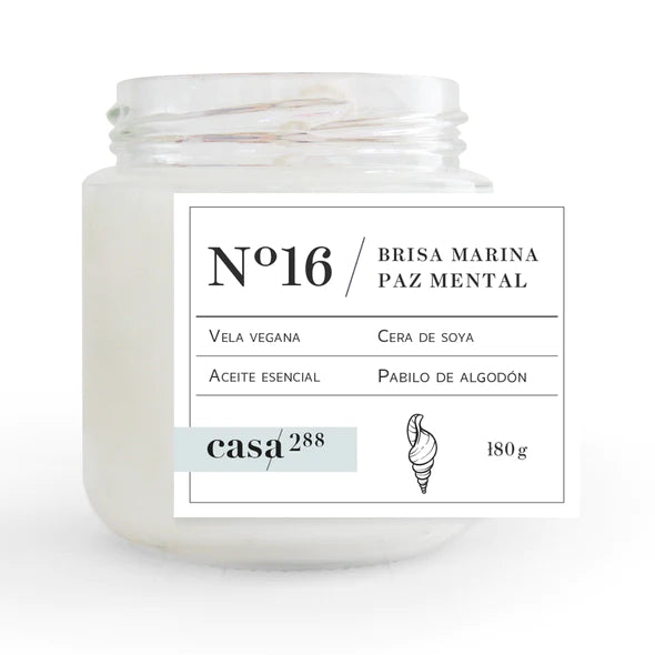 Brisa Marina-Vela artesanal aromática.