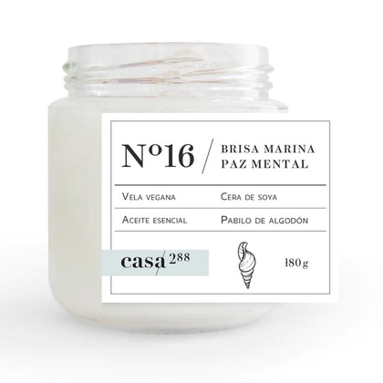 Brisa Marina-Vela artesanal aromática.