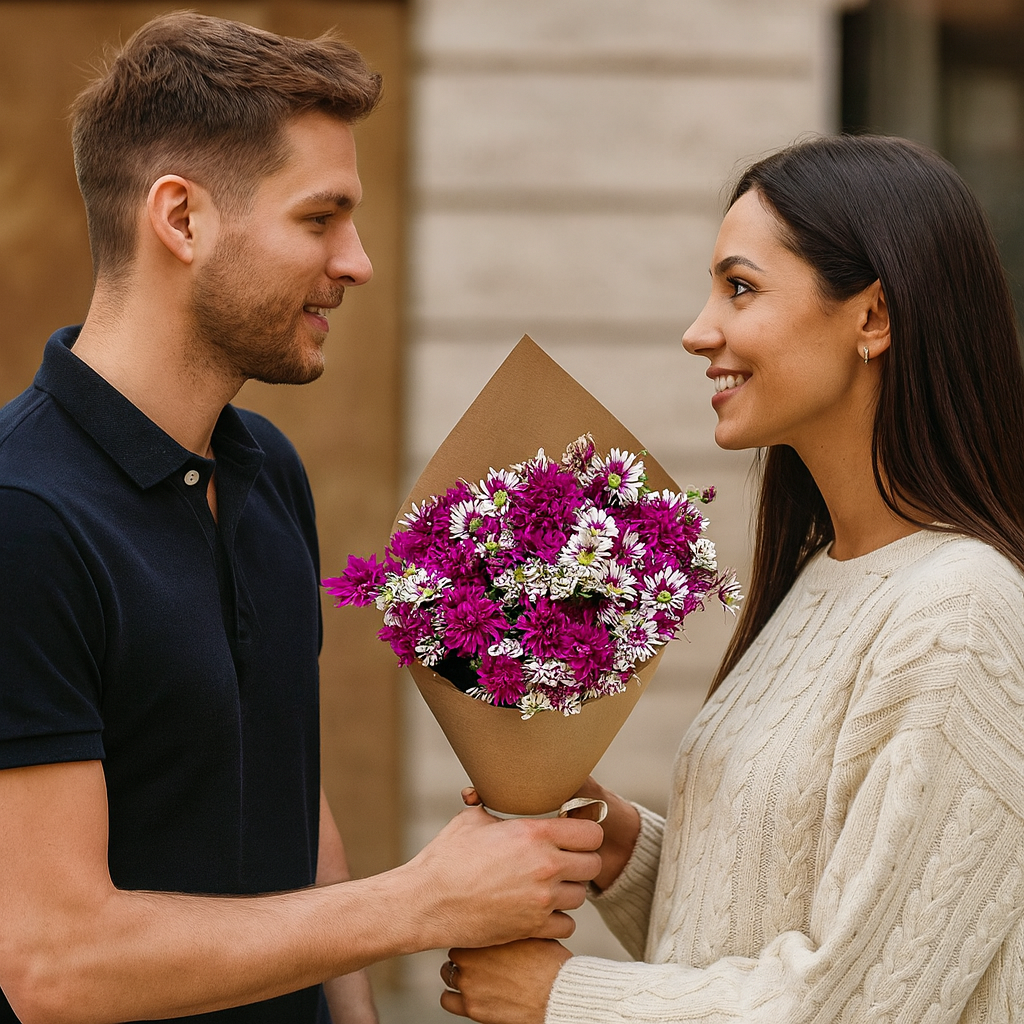 Ramo de Margaritas bicolor