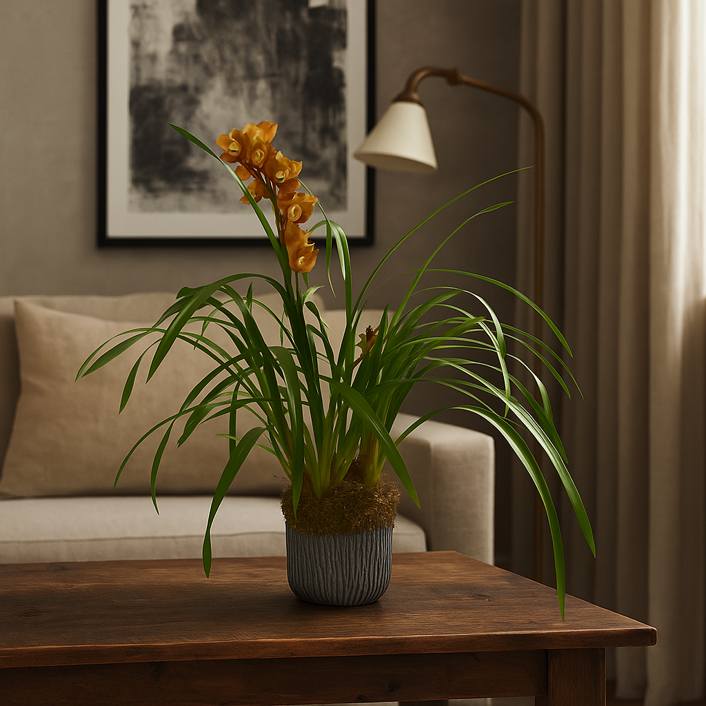 Cymbidium oxford maceta terracota