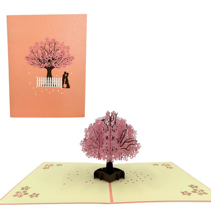 Tarjeta Pop Up 3D-Cherry Blossom