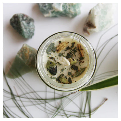 Citronela-Vela artesanal aromática.