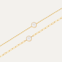 Destellos-set de pulseras de  acero inoxidable