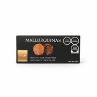 Mallorquina gold- galleta de cacao bañada en chocolate de leche con sal maldon