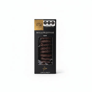 Mallorquina gold noir- galleta bañada en chocolate 150gr