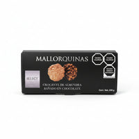 Mallorquina select noir- galleta bañada en chocolate 200g