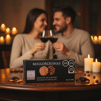 Mallorquina select noir- galleta bañada en chocolate 200g
