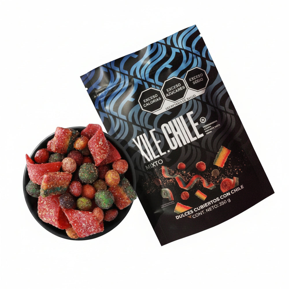 Mixto - rainbow Bites, Cherry Bombs, Tiritas de Frambuesa y Ski Dots