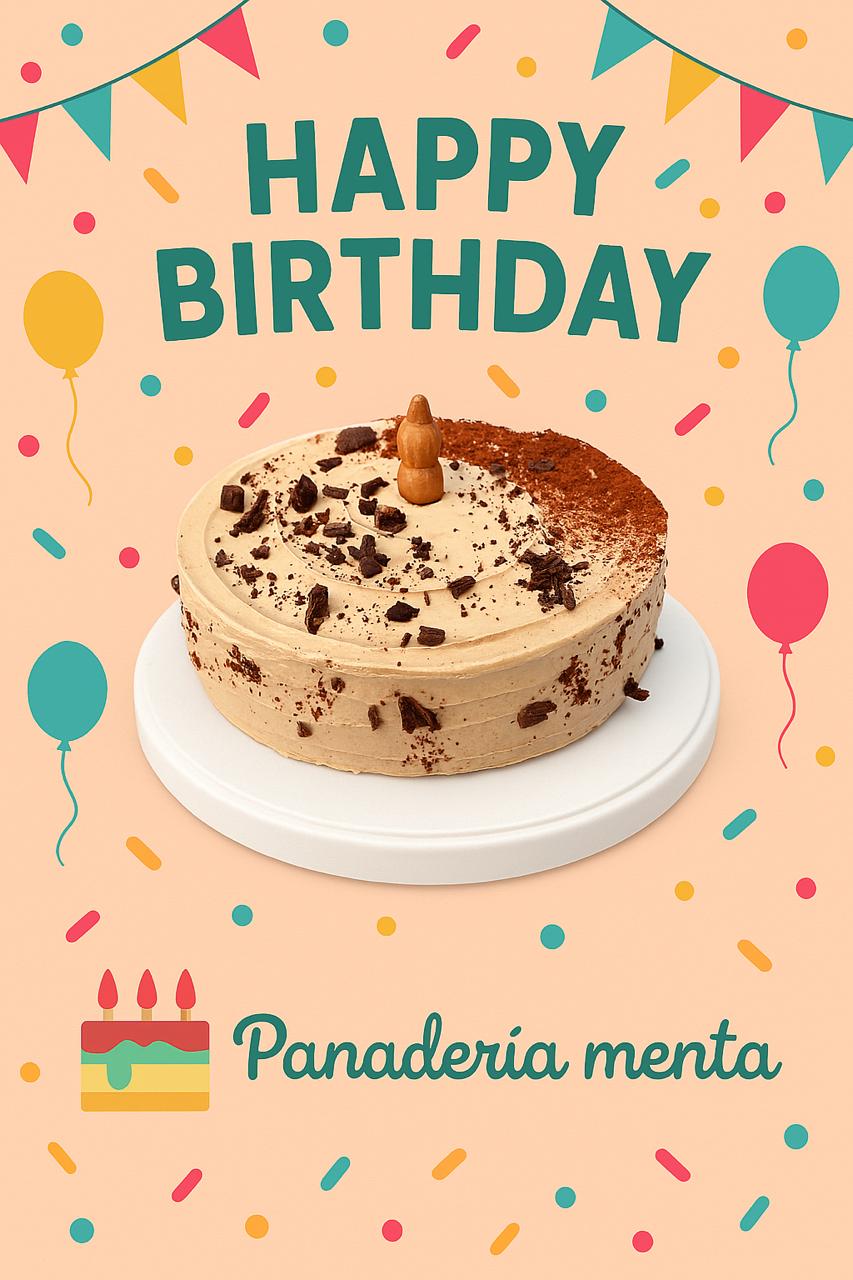 Pastel grande de conejito turín-chocolate