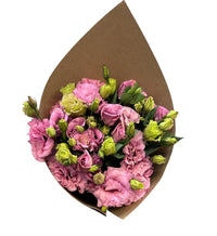 Ramo de lisianthus rosa
