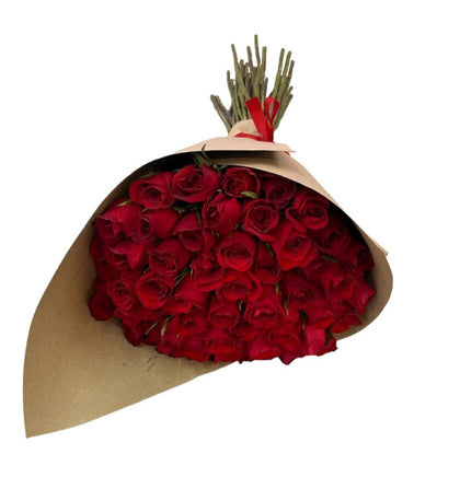 Ramo de 48 rosas rojas
