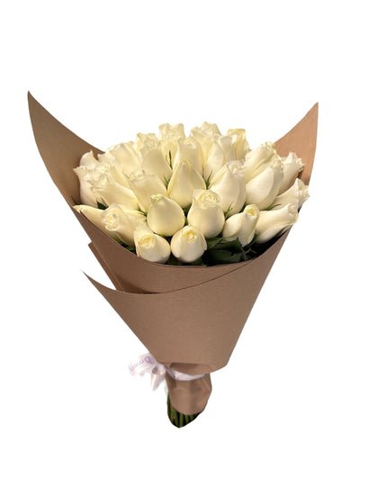 Ramo de 48 rosas blancas