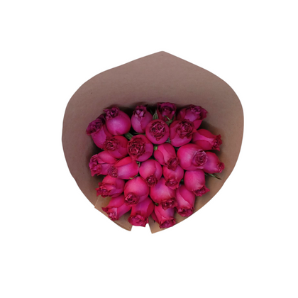 Ramo de 48 rosas fiusha