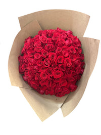Ramo de 100 rosas rojas