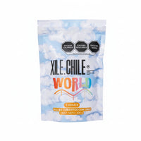 Tirimix-mix de tiras de gomita con los sabores de fresa, frambuesa, sandía y manzana cubiertas con chile