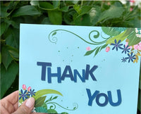 Tarjeta Thank You Pop Up- tarjeta de Agradecimiento