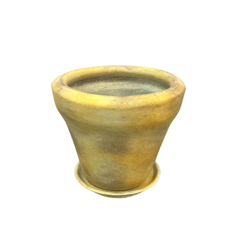 Veracruz peque old amarillo-maceta de barro