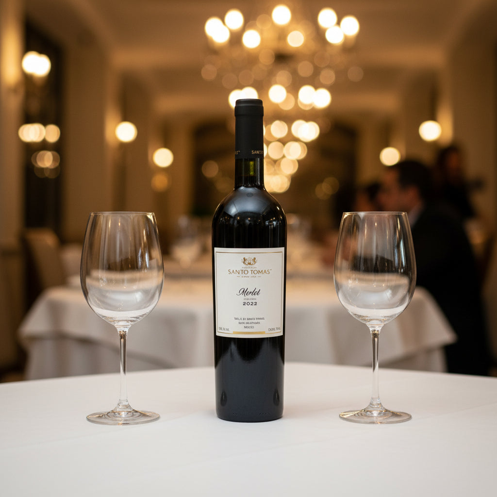 Vino Tinto Santo Tomas Merlot
