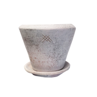 Maceta de Barro-modelo Sonora Meraki Antique